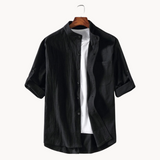 Camisa - Gola Mandarim Elegante masculino
