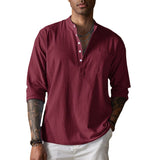 Camisa - Textura Amassada Respirável masculino