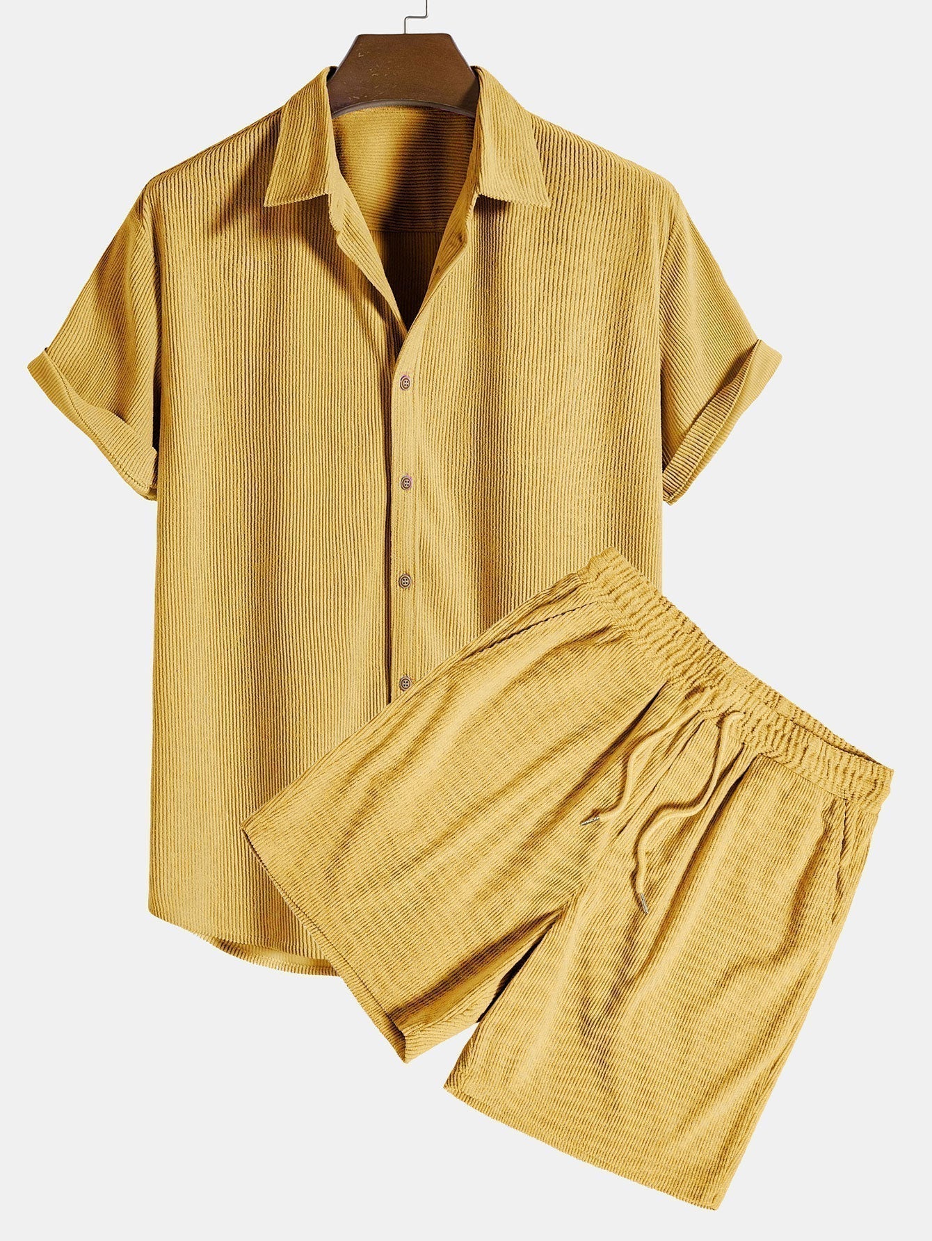 Conjunto de Camisa - Veludo Cotelê masculino