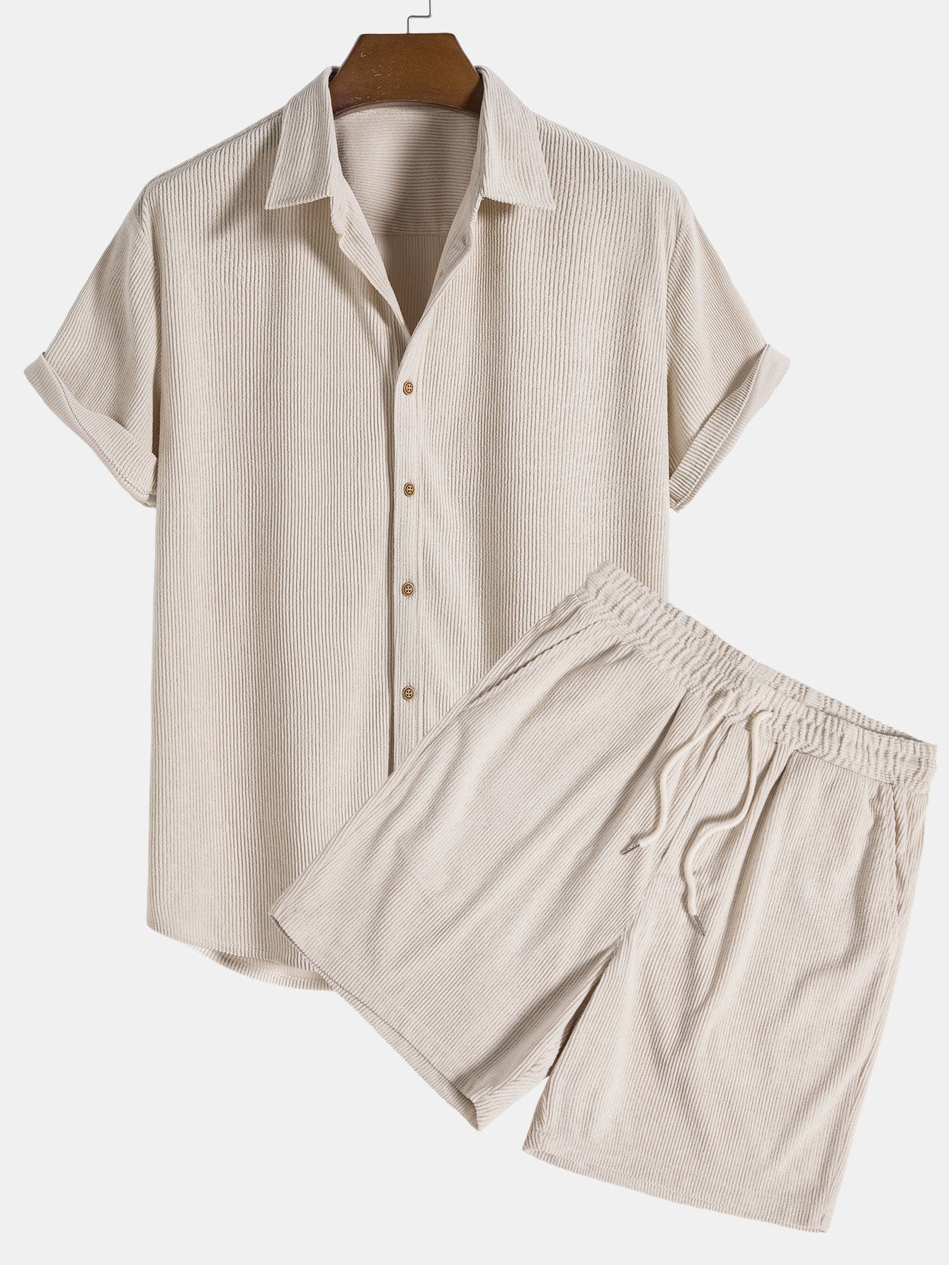 Conjunto de Camisa - Veludo Cotelê masculino