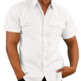 Camisa - Manga Curta Dois Bolsos masculino