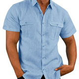 Camisa - Manga Curta Dois Bolsos masculino