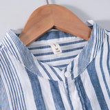 Camisa - Design Listrado Respirável masculino