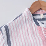Camisa - Design Listrado Respirável masculino
