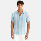 Camisa - Mistura Listrada Leve masculino