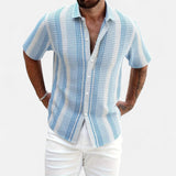 Camisa - Mistura Listrada Leve masculino