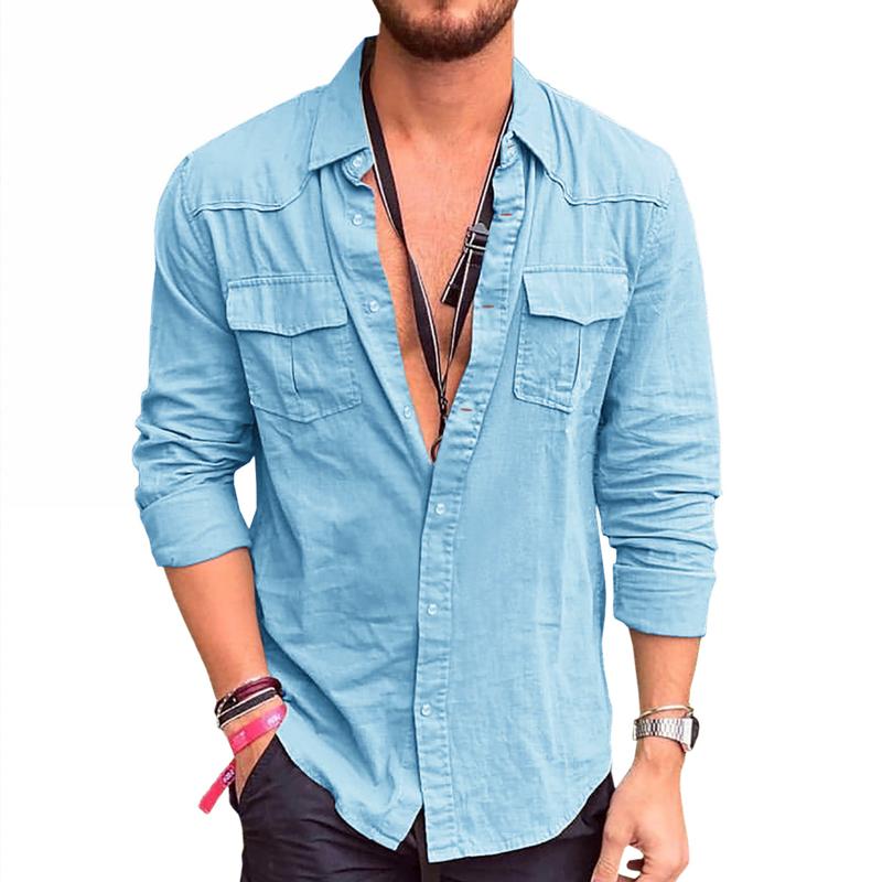 Camisa - Bolsos Cargo Sob Medida masculino