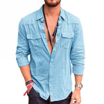 Camisa - Bolsos Cargo Sob Medida masculino
