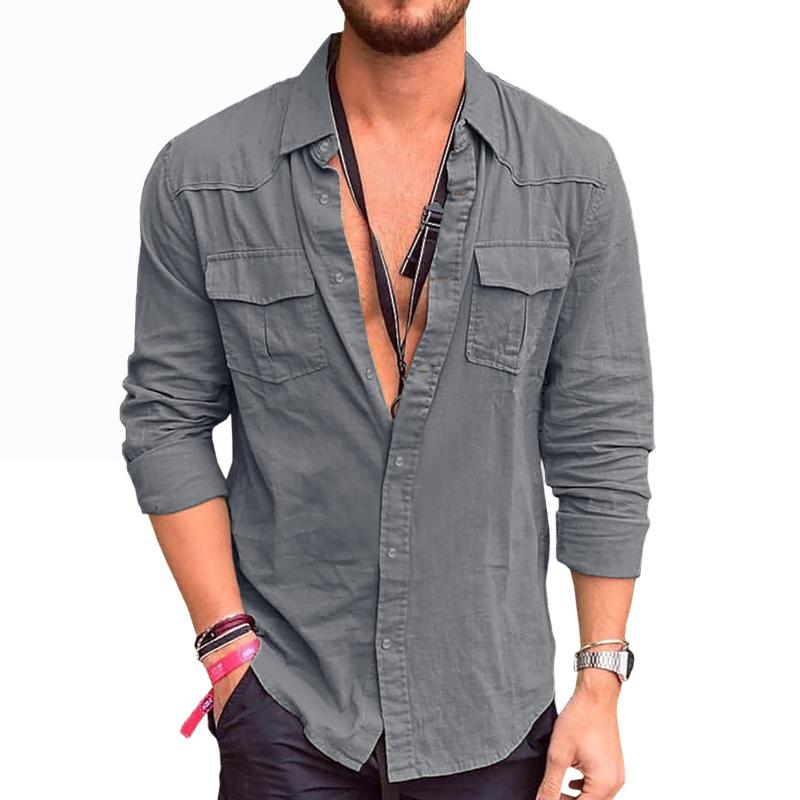 Camisa - Bolsos Cargo Sob Medida masculino