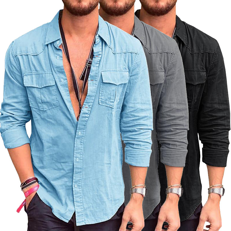 Camisa - Bolsos Cargo Sob Medida masculino