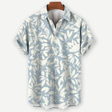 Camisa de Manga Curta - Estampa Folhas masculino