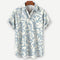 Camisa de Manga Curta - Estampa Folhas masculino