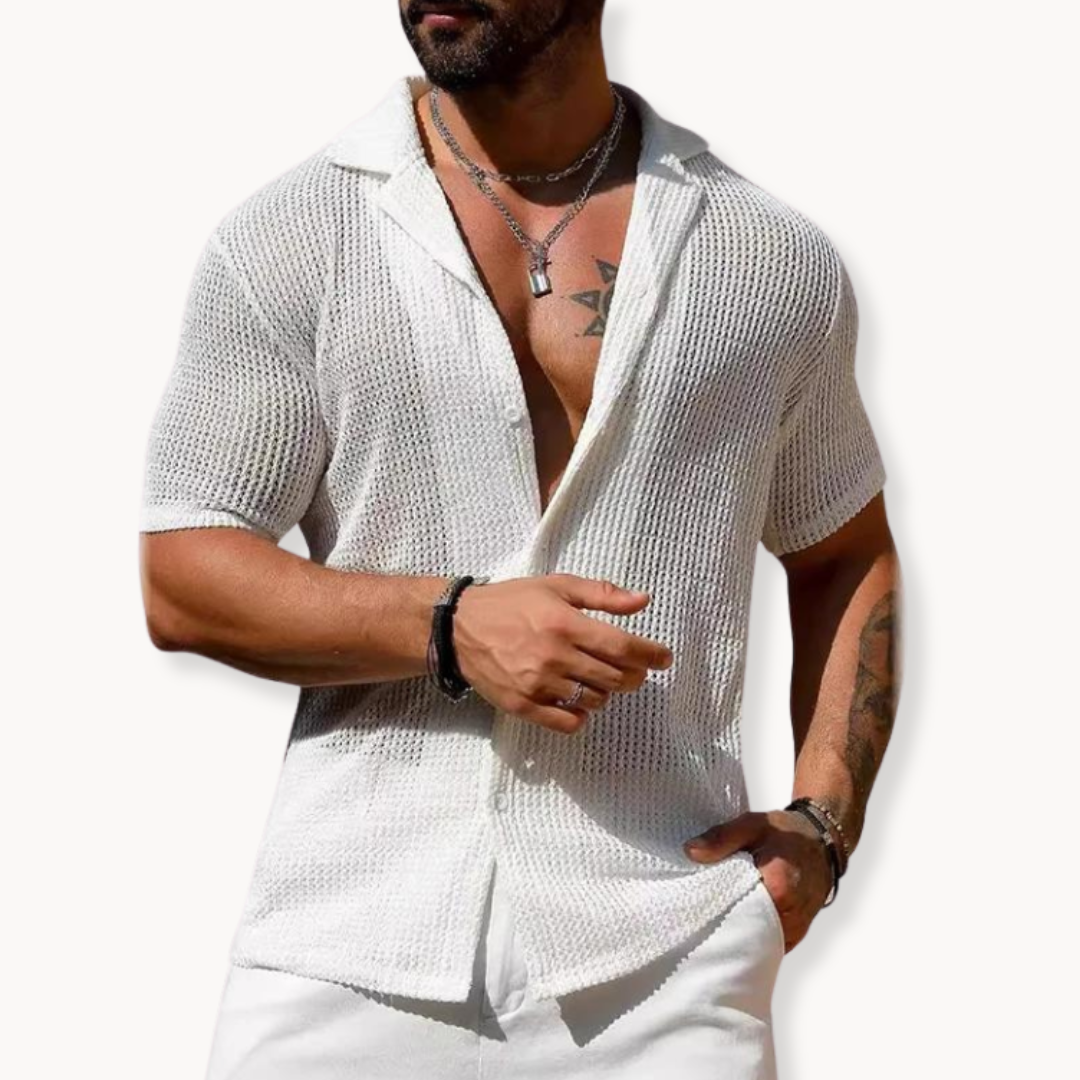 Camisa de Manga Curta - Malha Oca masculino