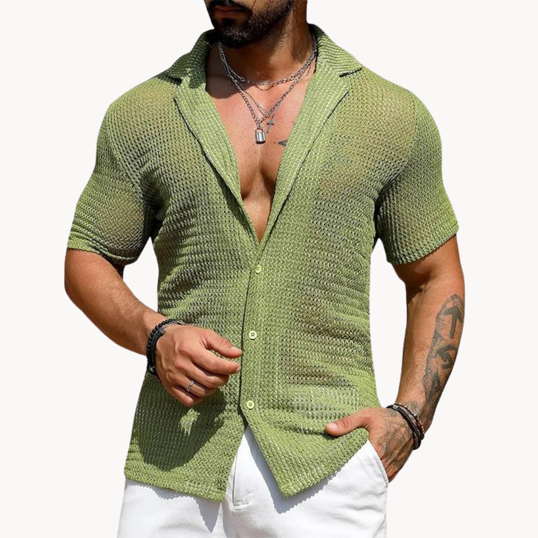 Camisa de Manga Curta - Malha Oca masculino