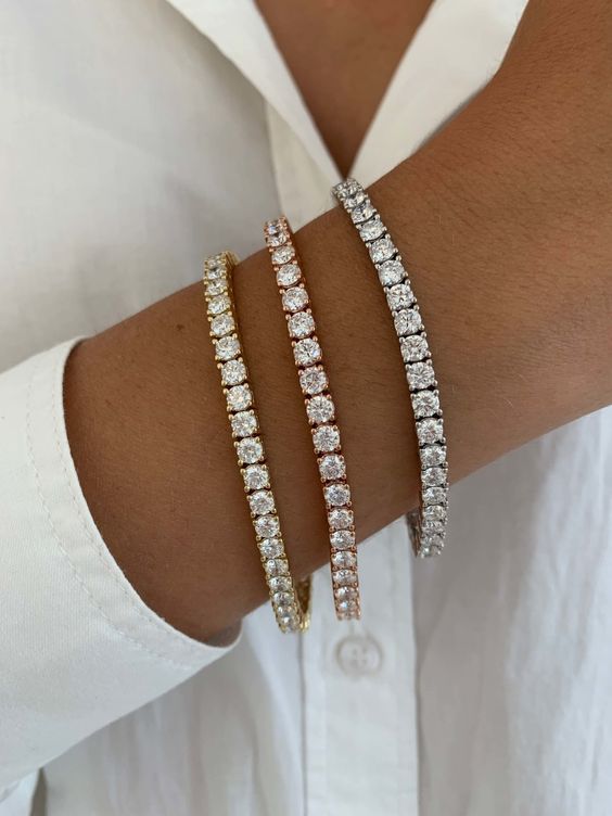 Pulseira Rivière feminino