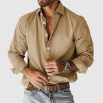 Camisa de Vestir Soft-Blend - Forma Limpa masculino