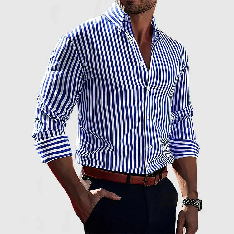 Camisa Overshirt Soft Blend - Riscas masculino