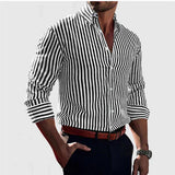 Camisa Overshirt Soft Blend - Riscas masculino