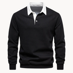 Sweatshirt Polo Soft-Blend - Flexível masculino