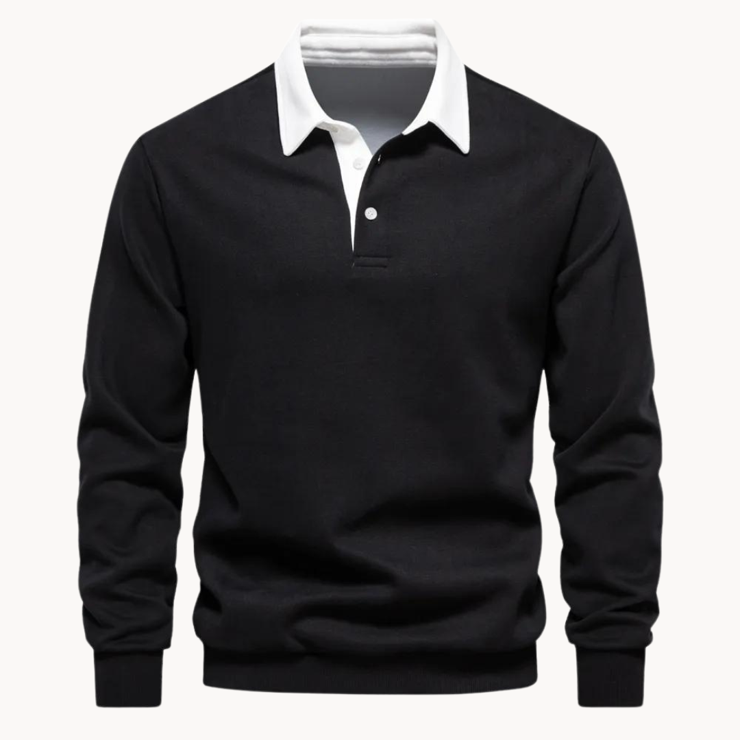 Sweatshirt Polo Soft-Blend - Flexível masculino