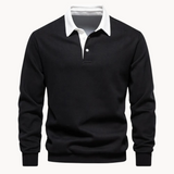 Sweatshirt Polo Soft-Blend - Flexível masculino