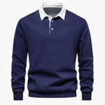 Sweatshirt Polo Soft-Blend - Flexível masculino