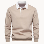Sweatshirt Polo Soft-Blend - Flexível masculino