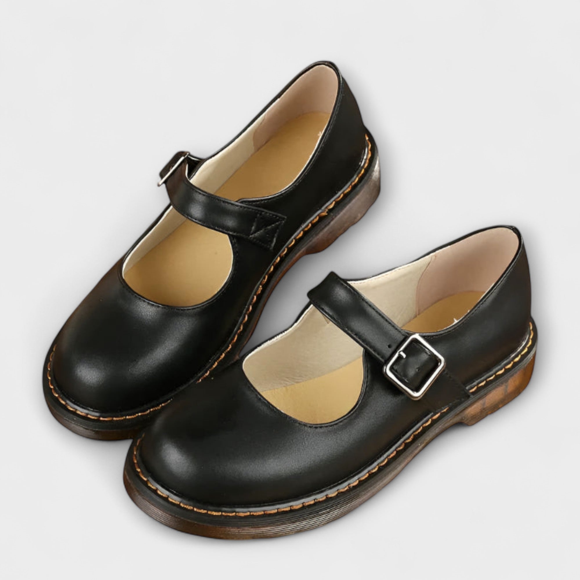 Sapatos Vintage Mary Janes feminino