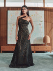 Paloma – Vestido Maxi em Renda Floral
