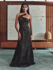 Paloma – Vestido Maxi em Renda Floral