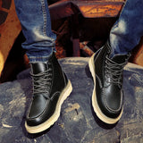 Botas em Couro Verdadeiro masculino