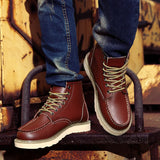 Botas em Couro Verdadeiro masculino