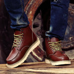 Botas em Couro Verdadeiro masculino