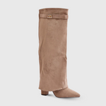 Botas Altas com Design Elegante feminino