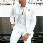 Fato - Corte Slim Ajustado masculino