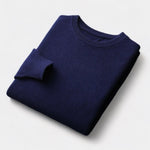 João - Mixed Knit Round Neck Jumper masculino