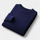 João - Mixed Knit Round Neck Jumper masculino