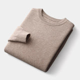 João - Mixed Knit Round Neck Jumper masculino
