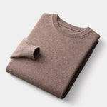 João - Mixed Knit Round Neck Jumper masculino