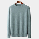 João - Mixed Knit Round Neck Jumper masculino