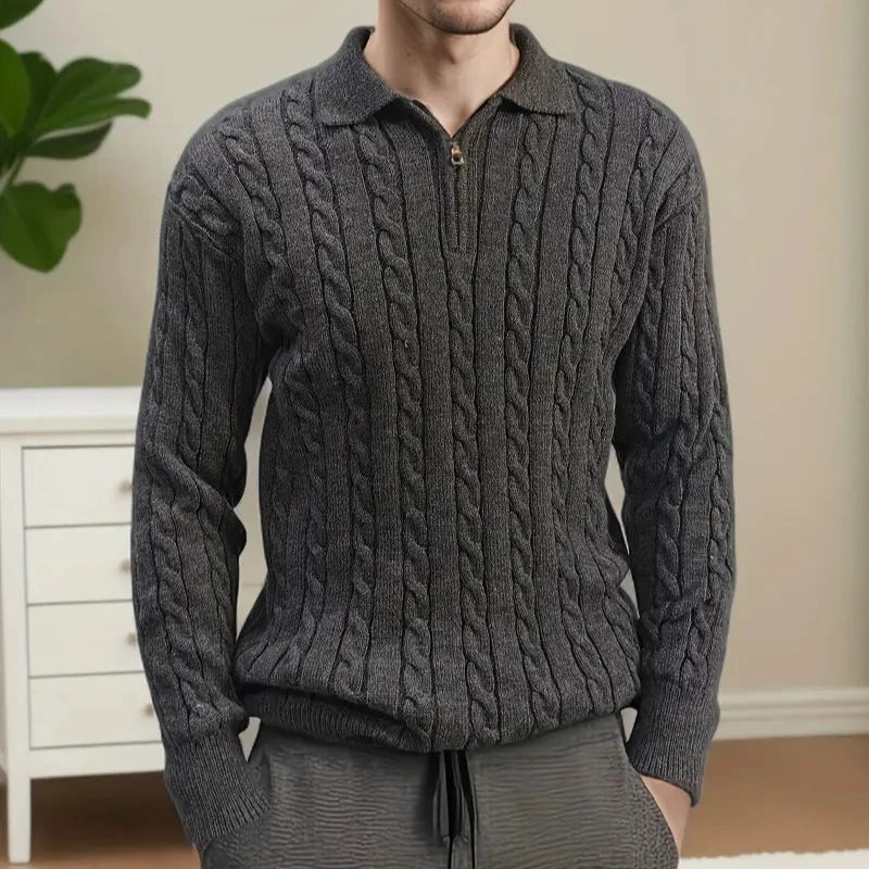 Afonso - Pullover Malha Ajustável masculino