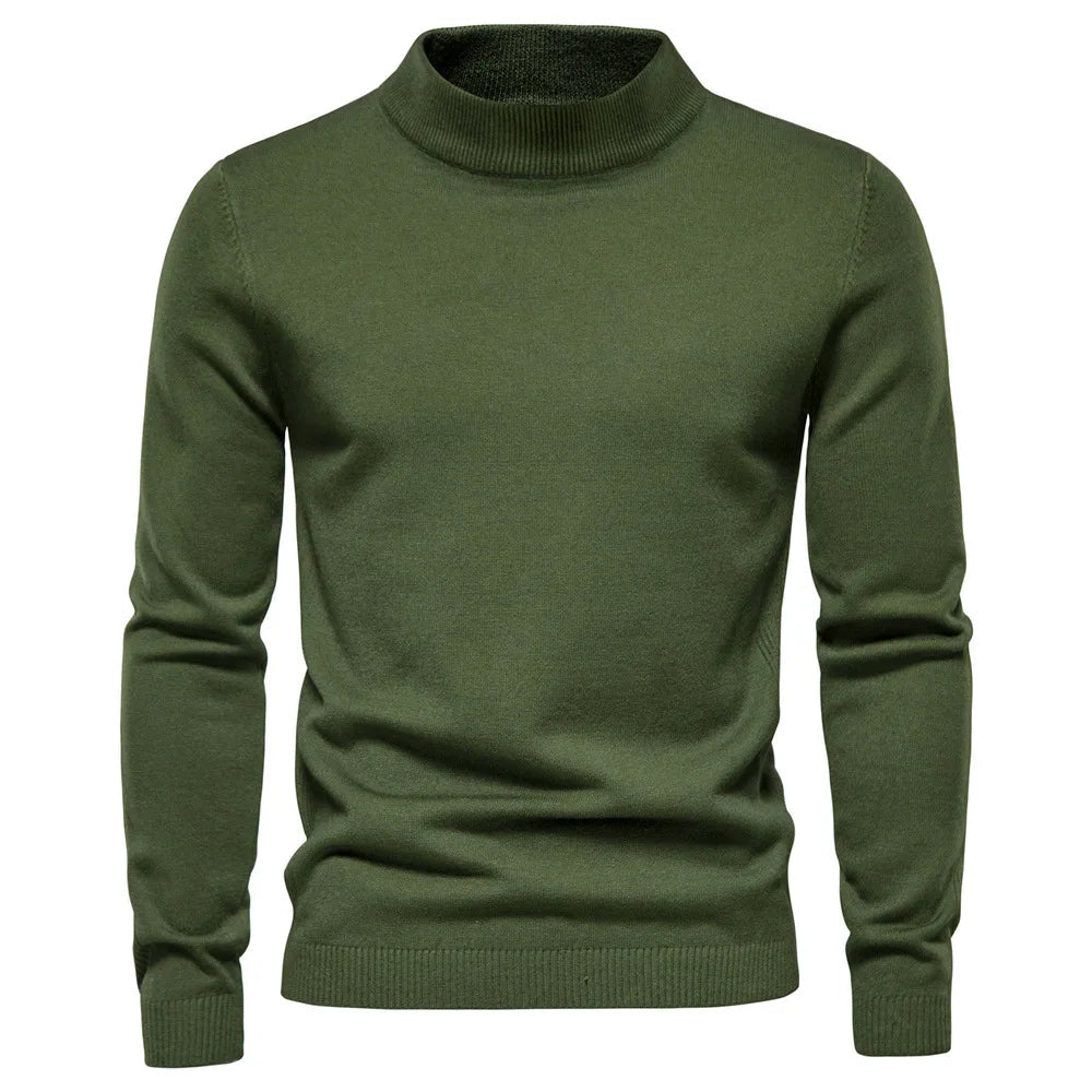 Miguel - Suéter Misturado Gola Alta masculino