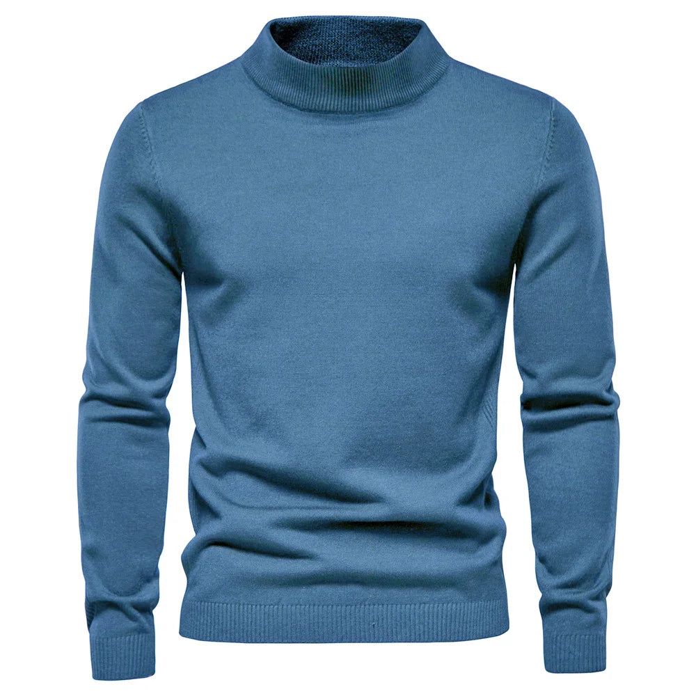 Miguel - Suéter Misturado Gola Alta masculino