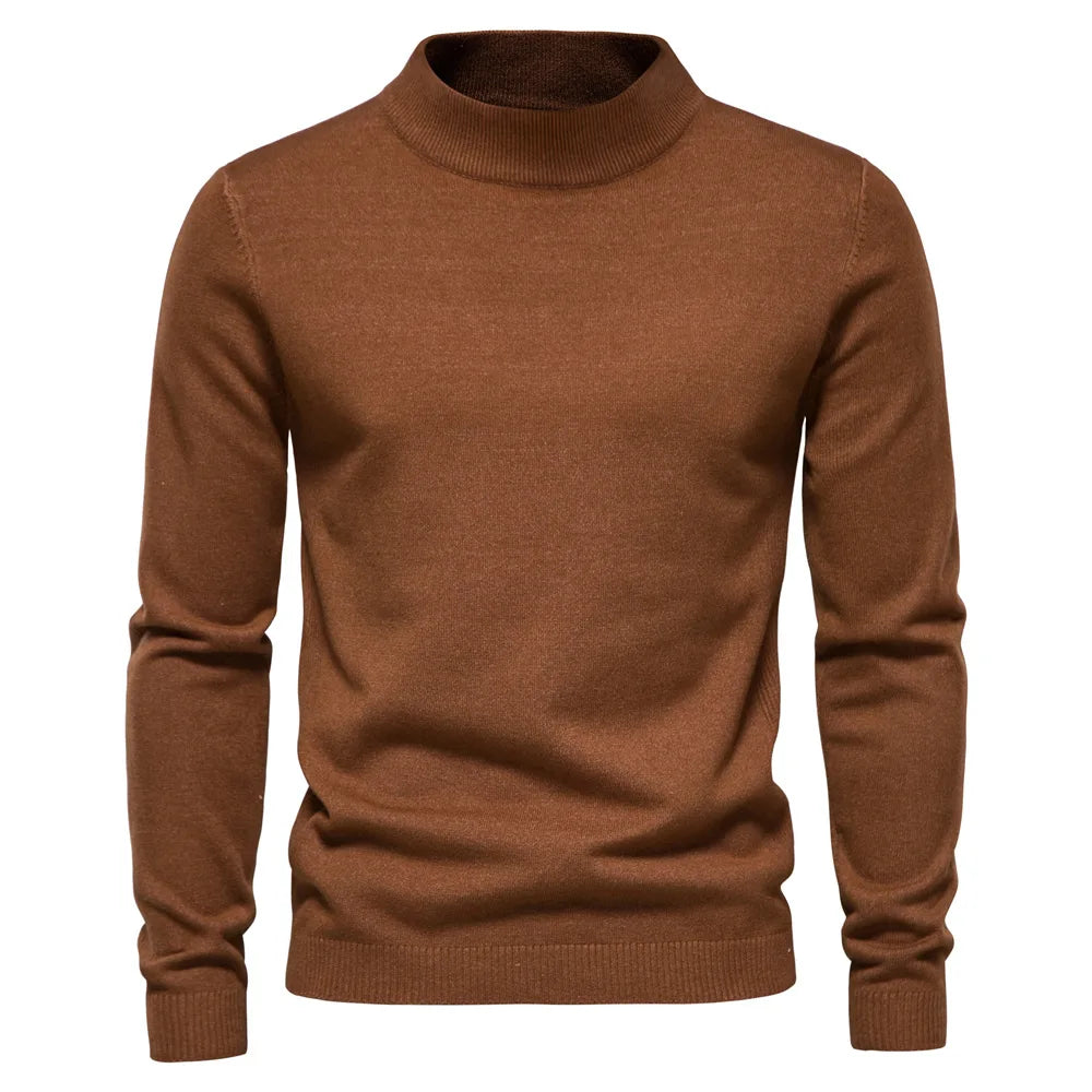 Miguel - Suéter Misturado Gola Alta masculino