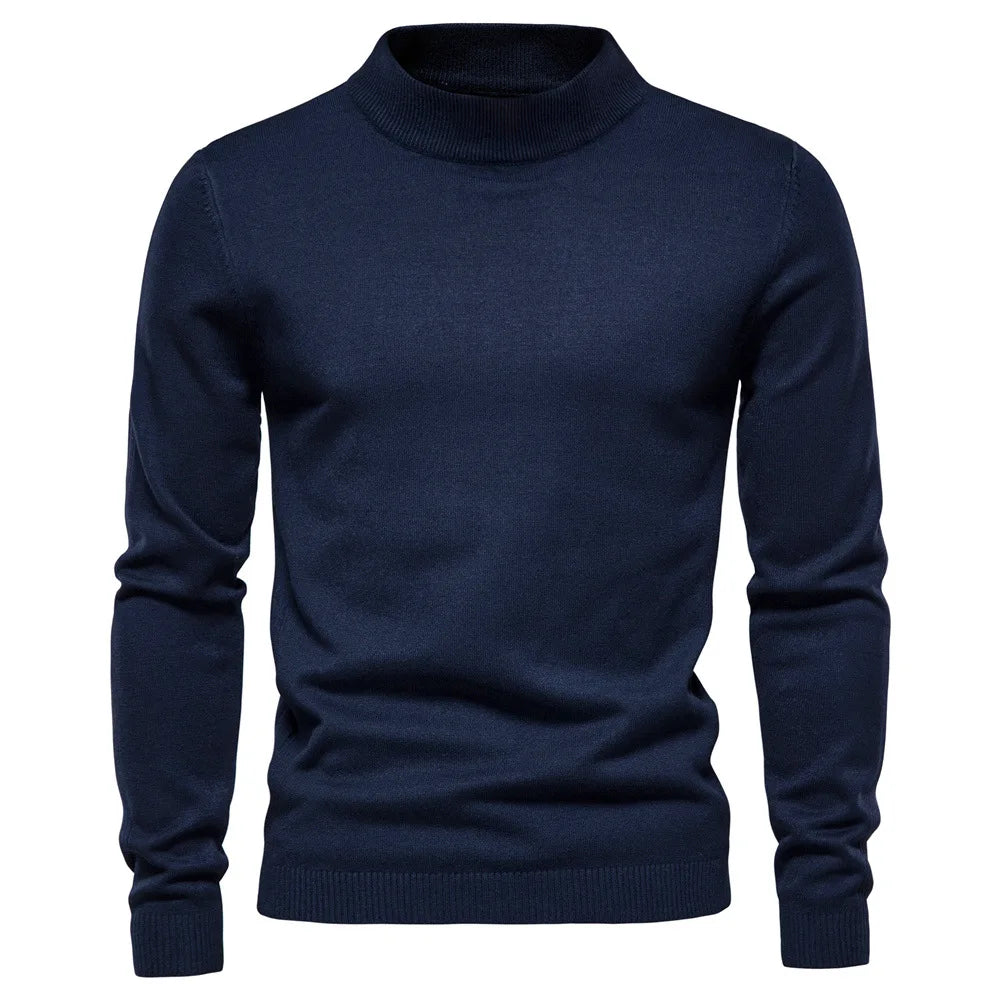 Miguel - Suéter Misturado Gola Alta masculino