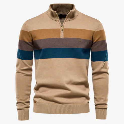 Sebastião - Suéter Listras Retro masculino