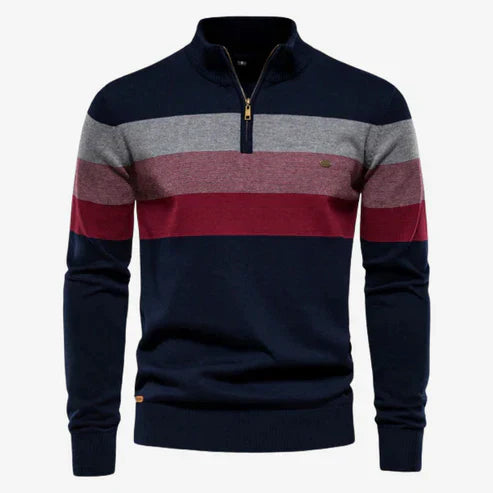 Sebastião - Suéter Listras Retro masculino
