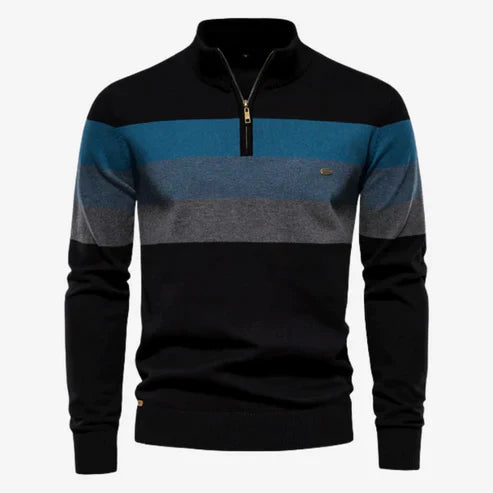 Sebastião - Suéter Listras Retro masculino