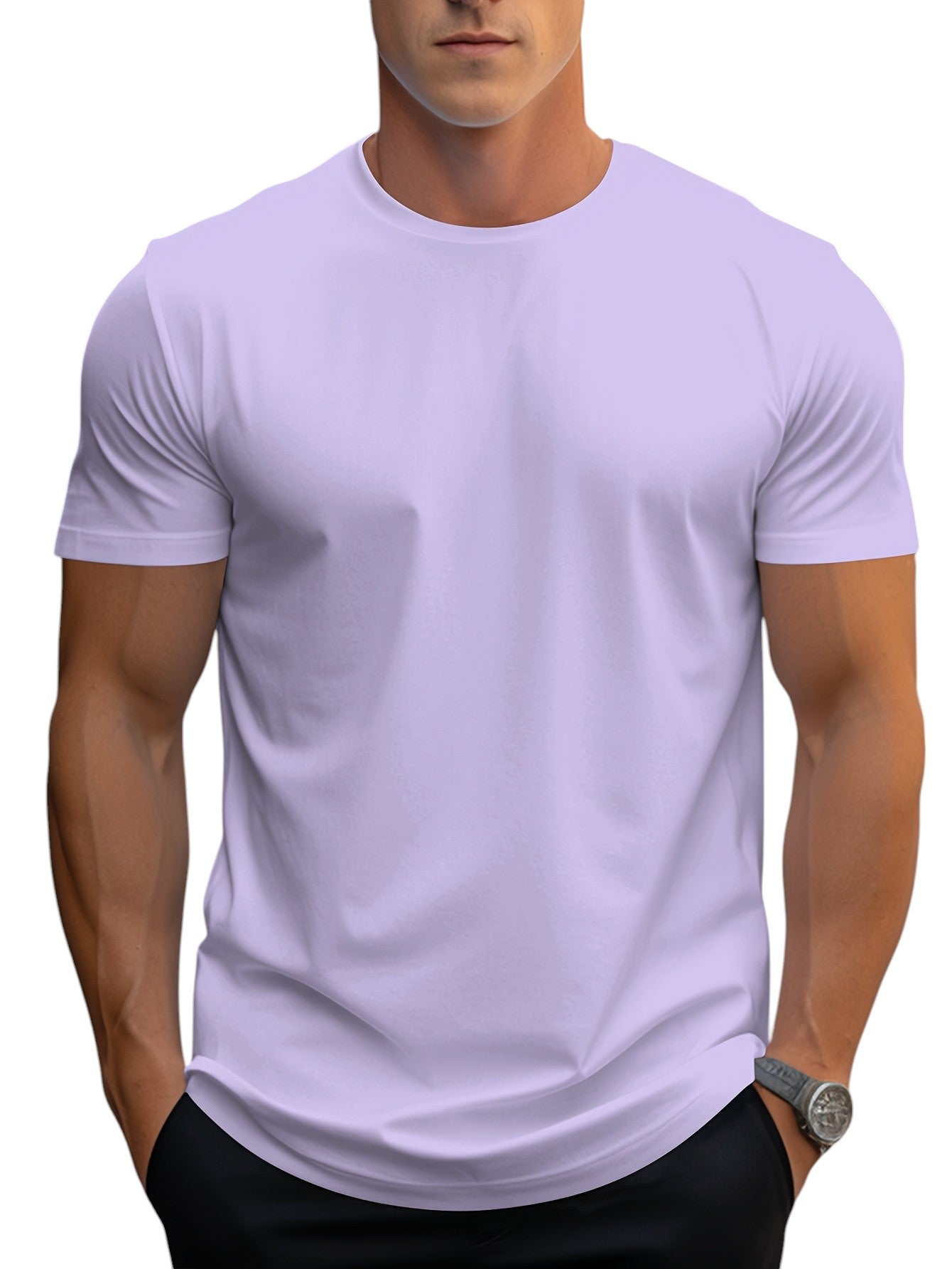 T-Shirt - Corte Regular Decote Suave masculino
