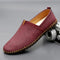 Mocassins Santorini em couro com elegância clássica masculino